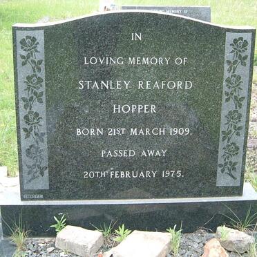 HOPPER Stanley Reaford 1909-1975