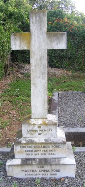 FORD Minnie Eleanor 1873-1954 :: FORD Martha Emma 1868-1956