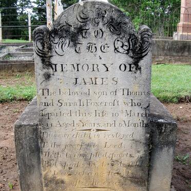 FOXCROFT James -1844