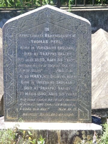 PEEL Thomas -1859 &amp; Mary -1892