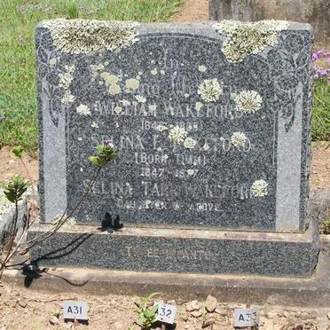 WAKEFORD William 1846-1883 &amp; Selina E. TIMM 1847-1927 :: WAKEFORD Selina Tarr