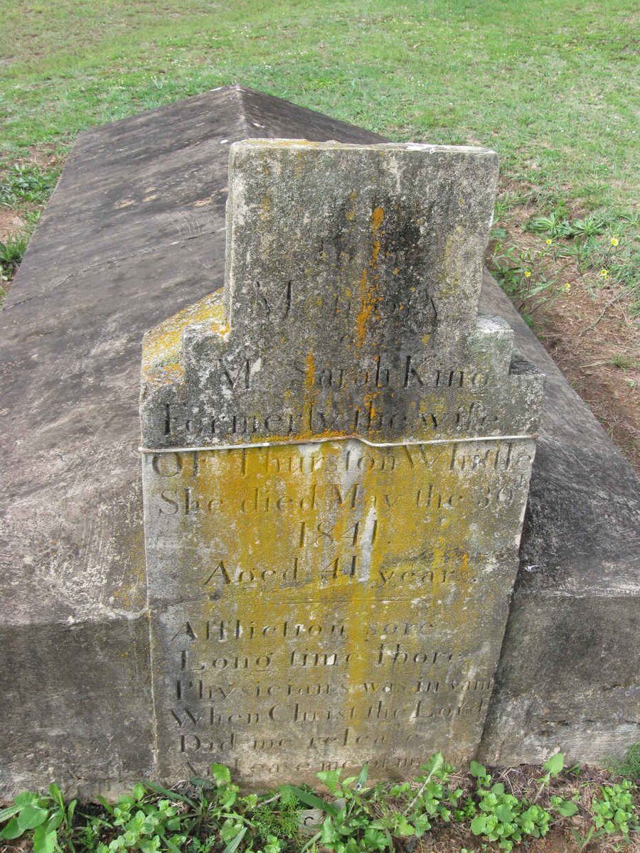 WHITTLE Sarah nee KING -1841