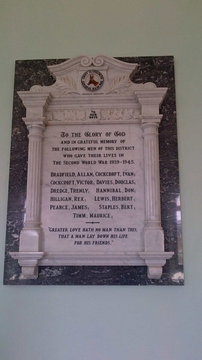 3. Roll of Honour: WWII 1939-1945