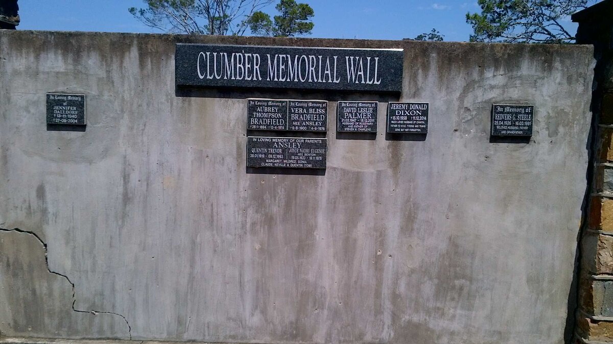 2. Memorial wall photographed in 2017
