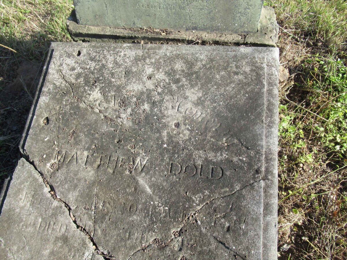 DOLD Matthew -1823 :: AYLIFF Jane -1947