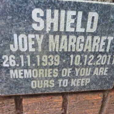 SHIELD Joey Margaret 1939-2011