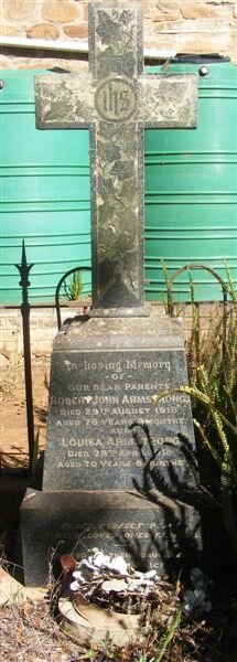 ARMSTRONG Robert John  -1916 &amp;  Louisa -1918