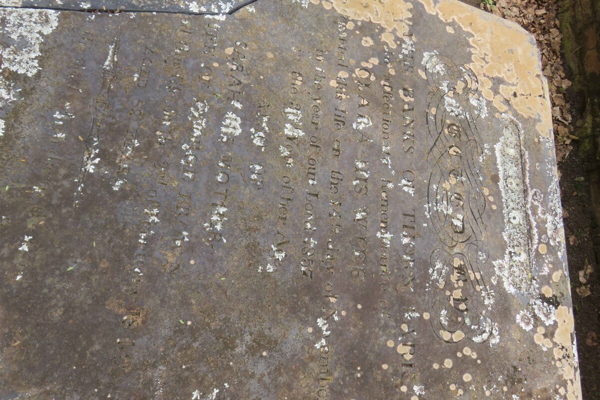 BROWN Sarah -1849 :: BANKS Clara -1857