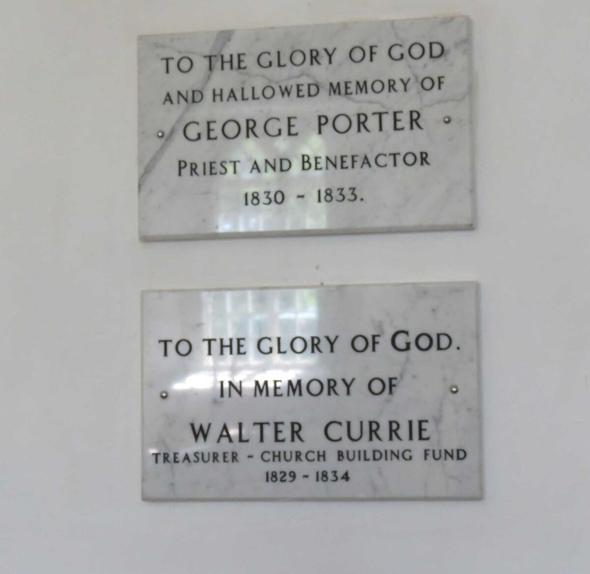 PORTER George :: CURRIE Walter