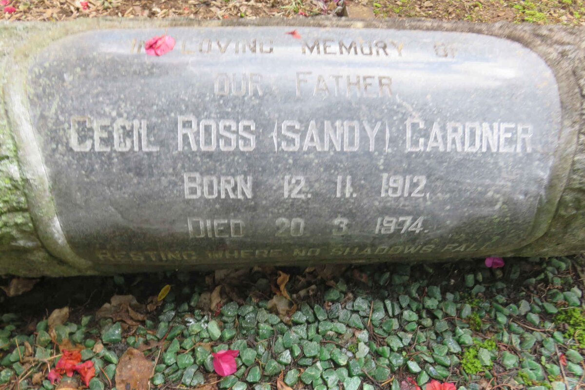 GARDNER Cecil Ross 1912-1974