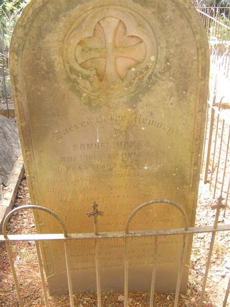 HAYES Samuel :: HAYES Samuel Robert