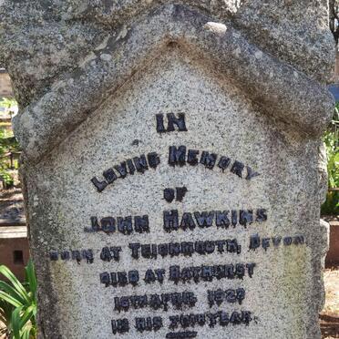 HAWKINS John -1923
