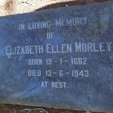 MORLEY Elizabeth Ellen 1862-1943