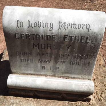 MORLEY Gertrude Ethel 1909-1911