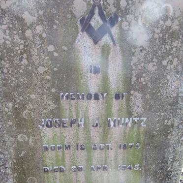MUNTZ Joseph J. 1874-1945