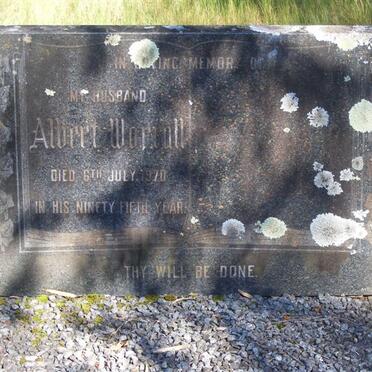 WORRALL Albert -1970