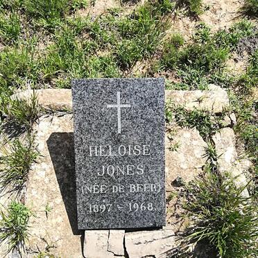 JONES Heloise nee DE BEER 1897-1968