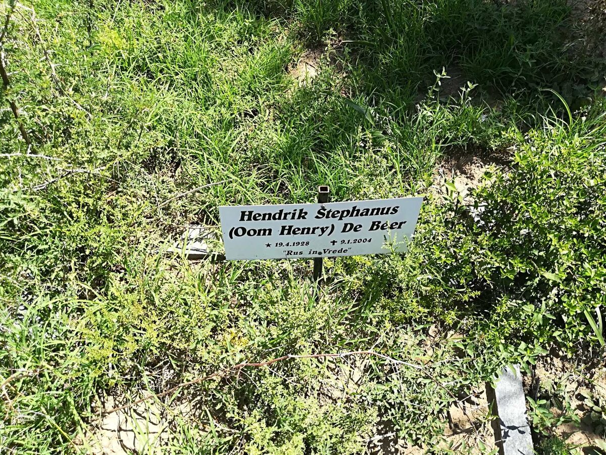BEER Hendrik Stephanus, de 1928-2004