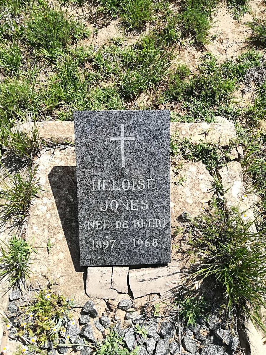 JONES Heloise nee DE BEER 1897-1968