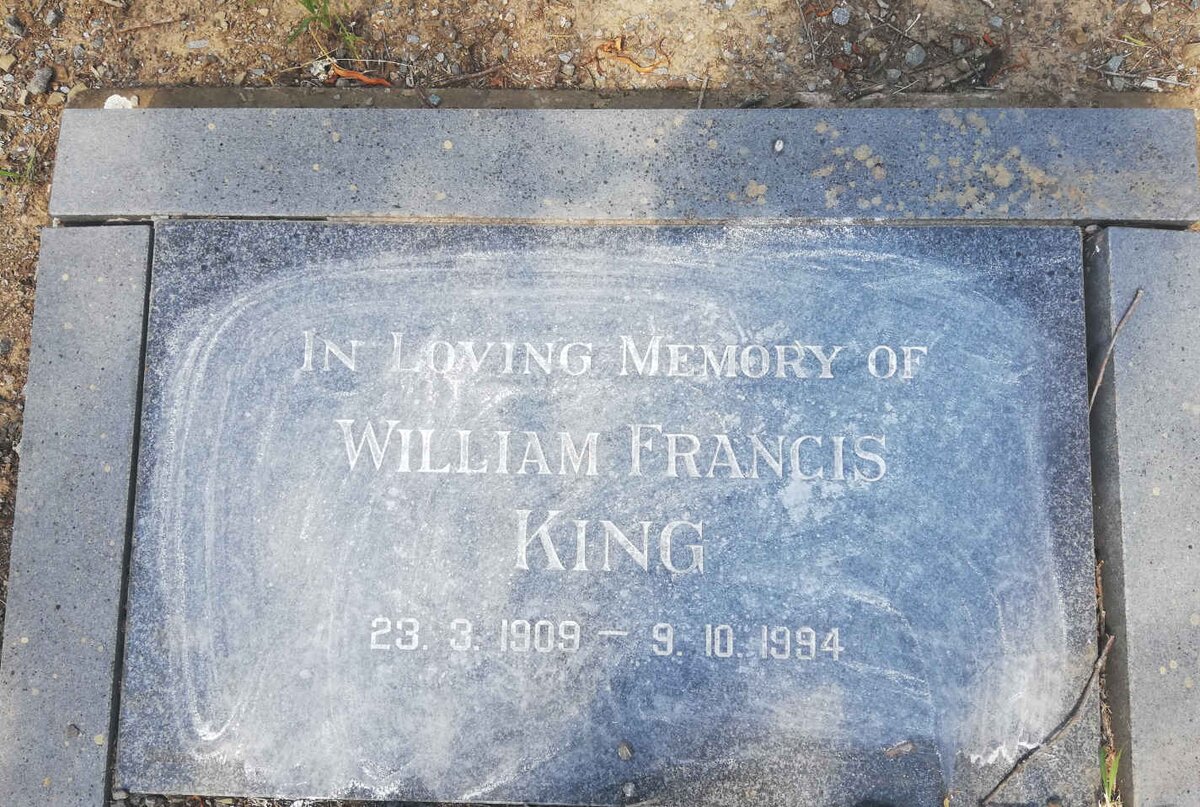 KING William Francis 1909-1994