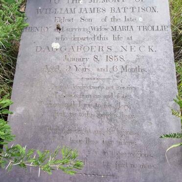 BATTISON William James -1858