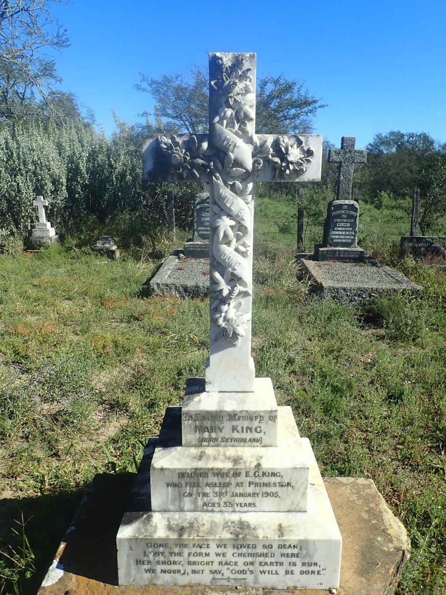 KING Mary nee SUTHERLAND -1905