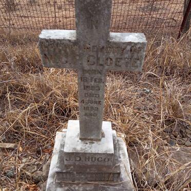 CLOETE M.C.P. 1893-1893 :: HUGO J.D. 1889-1889