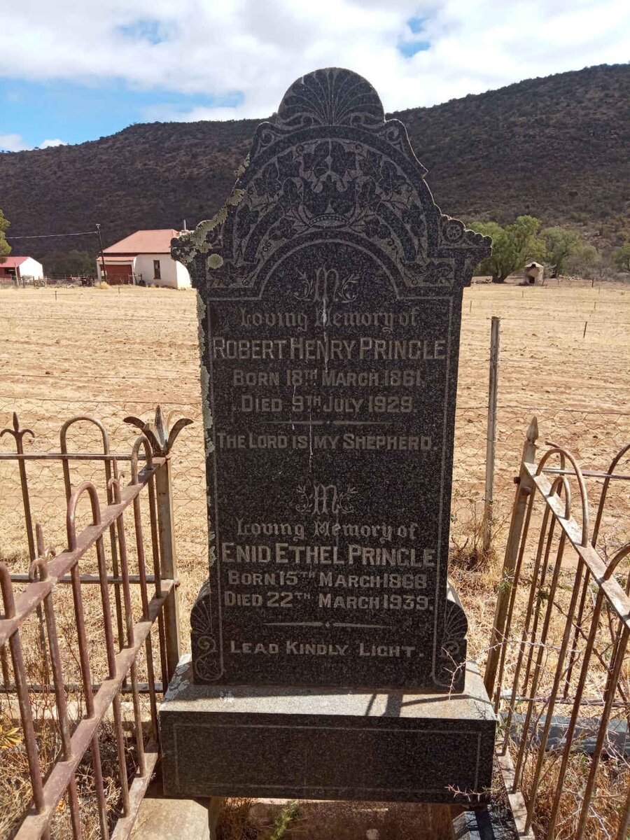 PRINGLE Robert Henry 1861-1929 &amp; Enid Ethel 1868-1939