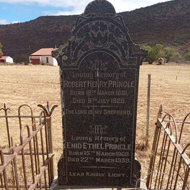 PRINGLE Robert Henry 1861-1929 &amp; Enid Ethel 1868-1939