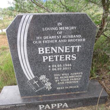 BENNETT Peters 1946-2011