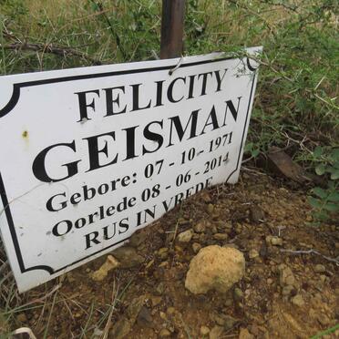 GEISMAN Felicity 1971-2014