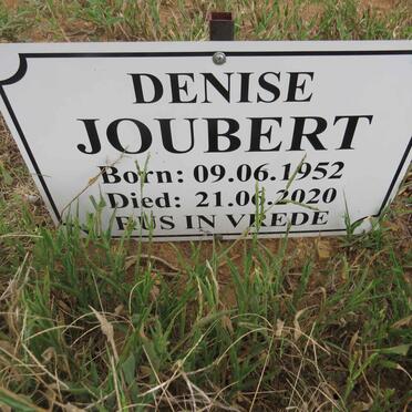 JOUBERT Denise 1952-2020
