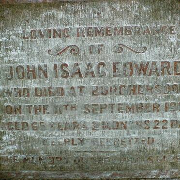 EDWARDS John Isaac -1900