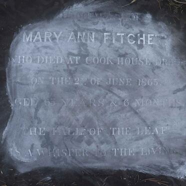 FITCHET Mary Ann -1863