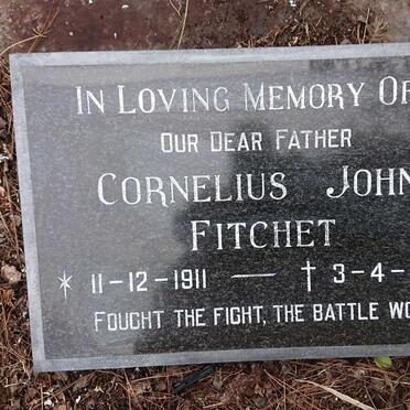 FITCHET Cornelius John 1911-1979