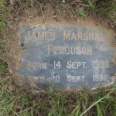 FERGUSON James Marshall 1909-1992