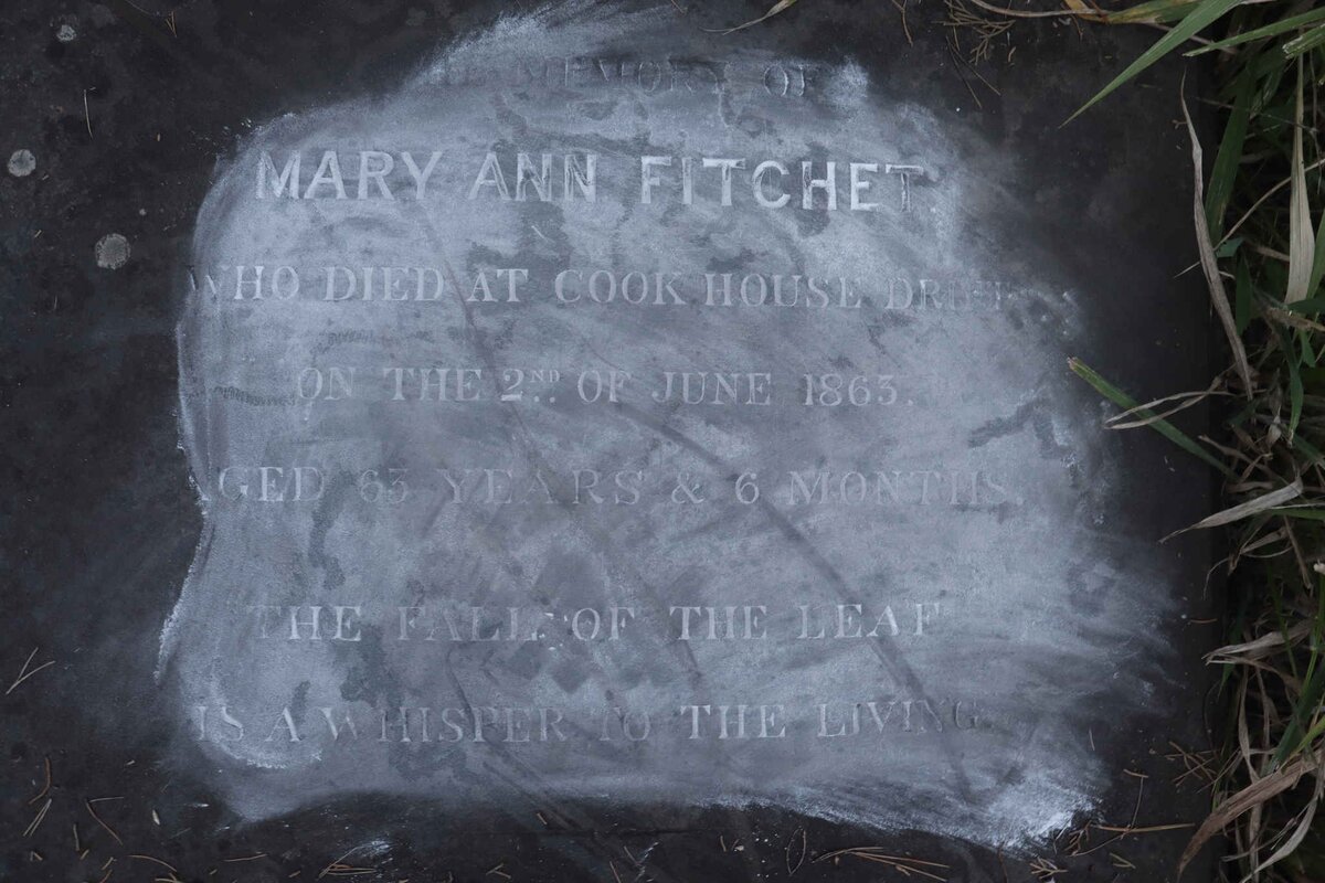 FITCHET Mary Ann -1863