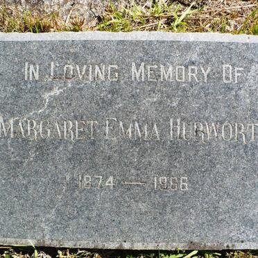 HURWORTH Margaret Emma 1874-1966