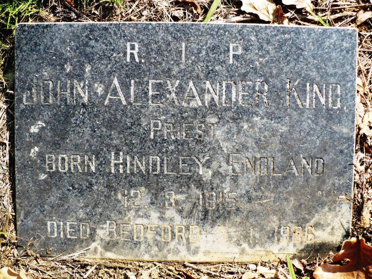 KING John Alexander 1915-1986