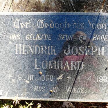 LOMBARD Hendrik Joseph 1950-1995
