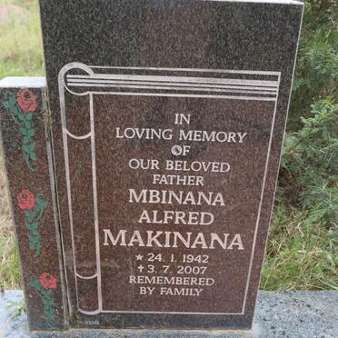 MAKINANA Mbinana Alfred 1942-2007