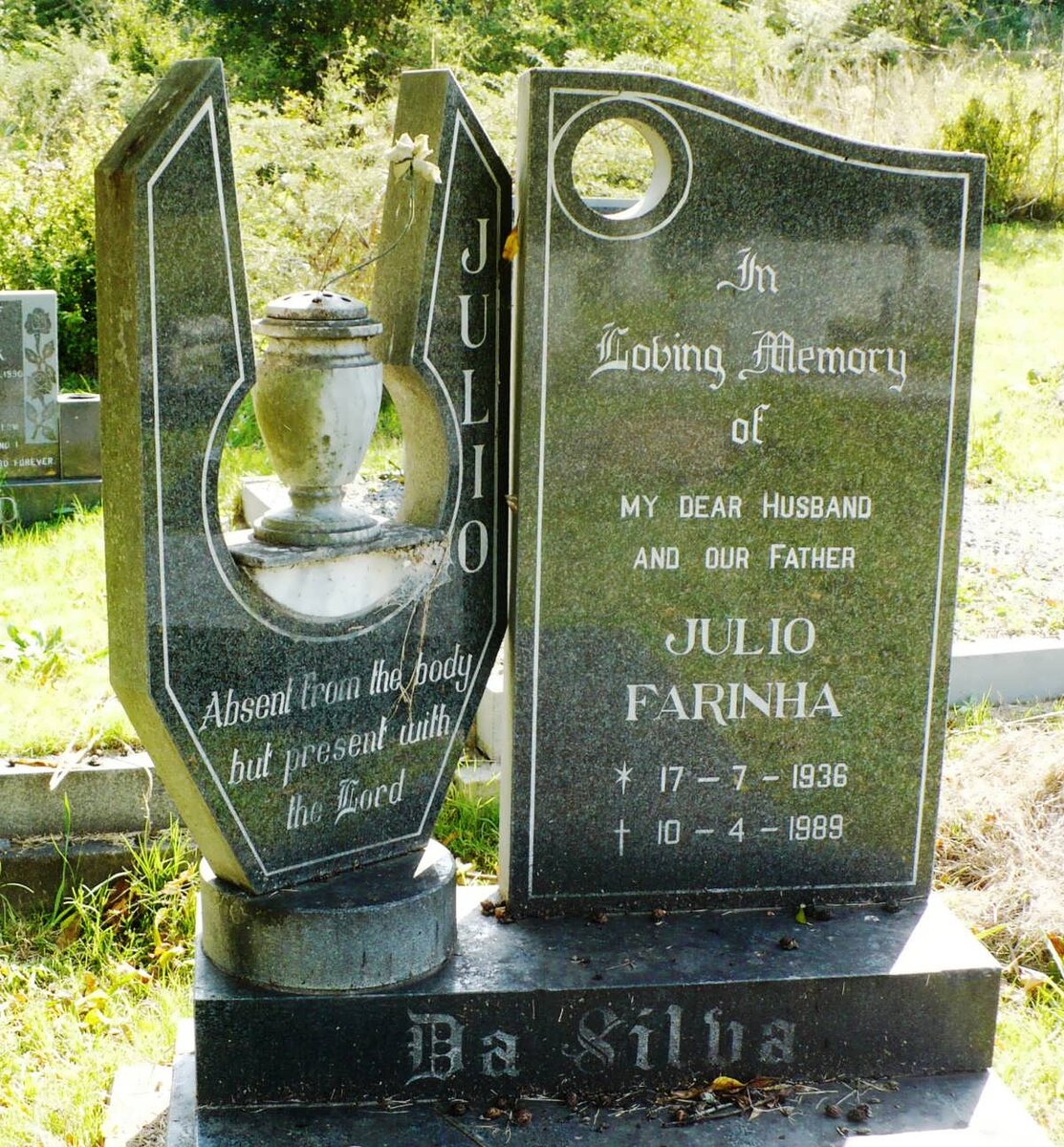 SILVA Julio Farinha, da 1936-1989