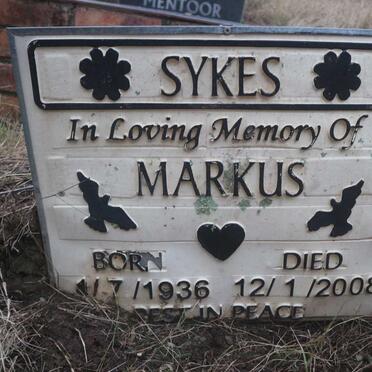 SYKES Markus 1936-2008