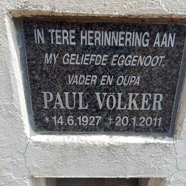 VÖLKER Paul 1927-2011