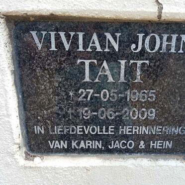 TAIT Vivian John 1965-2009