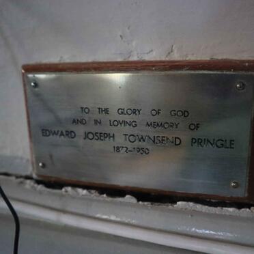 PRINGLE Edward Joseph Townsend 1872-1950
