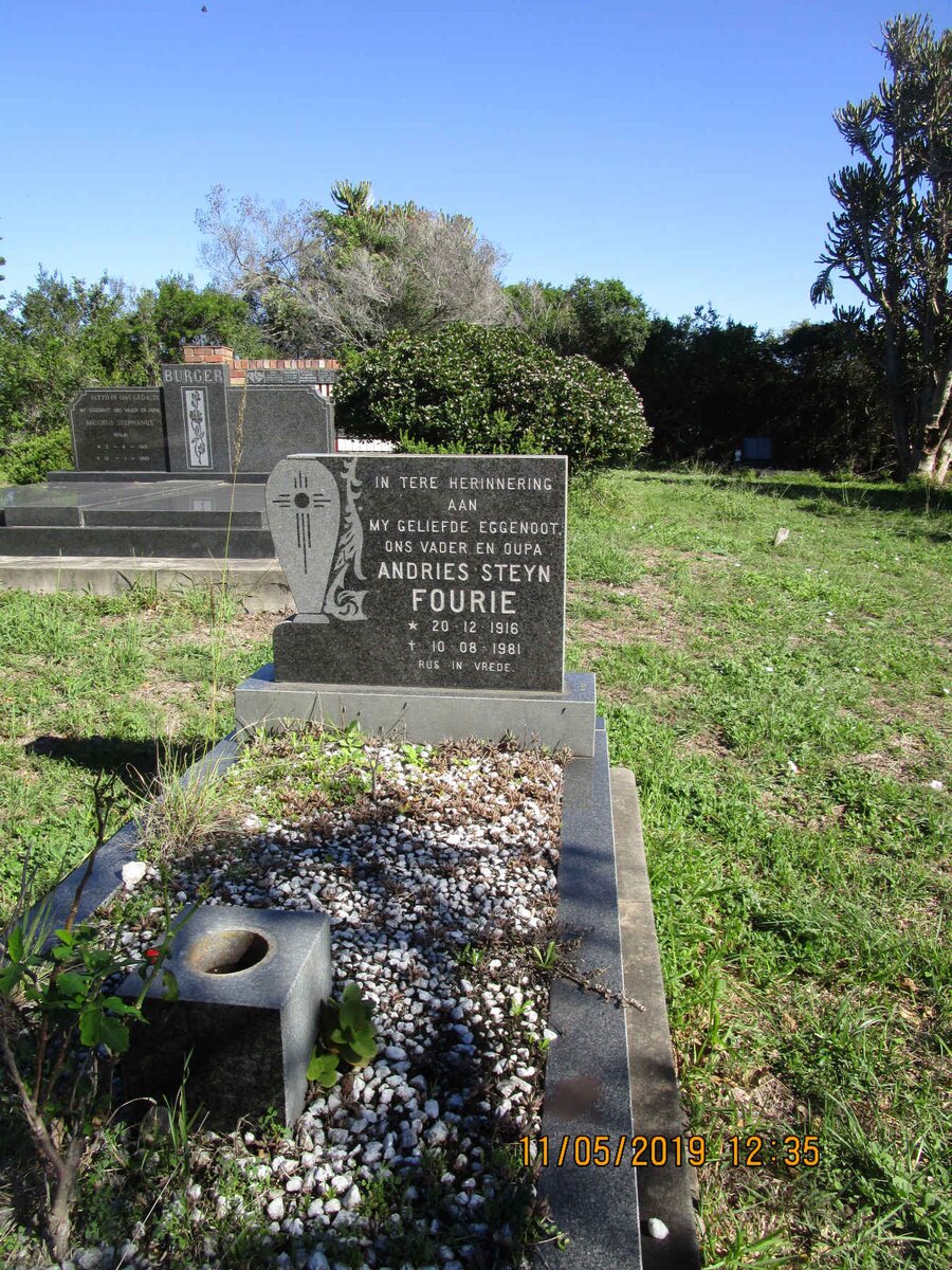 FOURIE Andries Steyn 1916-1981