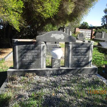 MARAIS Theunis Jacobus Esterhuizen 1897-1966 &amp; Martha Maria SCHEEPERS 1901-1960