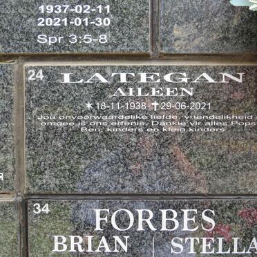 LATEGAN Aileen 1938-2021