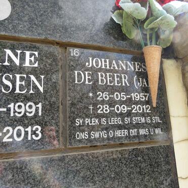 BEER Johannes, de 1957-2012